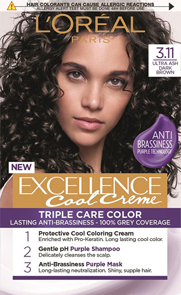 Fotoja e Ngjyrë për flokë L´Oréal Paris Excellence Cool Crème, 7.11 Ultra Ash Blonde