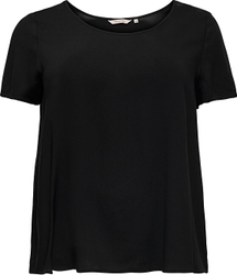 Fotoja e Bluzë ONLY CARMAKOMA Loose Fit CARFIRSTLY LIFE 15226657, e zezë 44