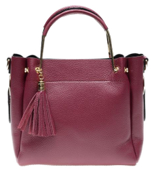 Fotoja e Çantë dore Carla Ferreri AW20CF1621, e kuqe/burgundi