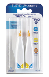 Fotoja e Furça interdentale Elgydium Trio Compact 2 (3.5-1.9 mm), 6 copë