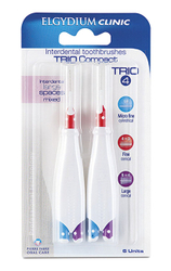 Fotoja e Furça interdentale Elgydium Trio Compact 4 (6-1.9 mm), 6 copë
