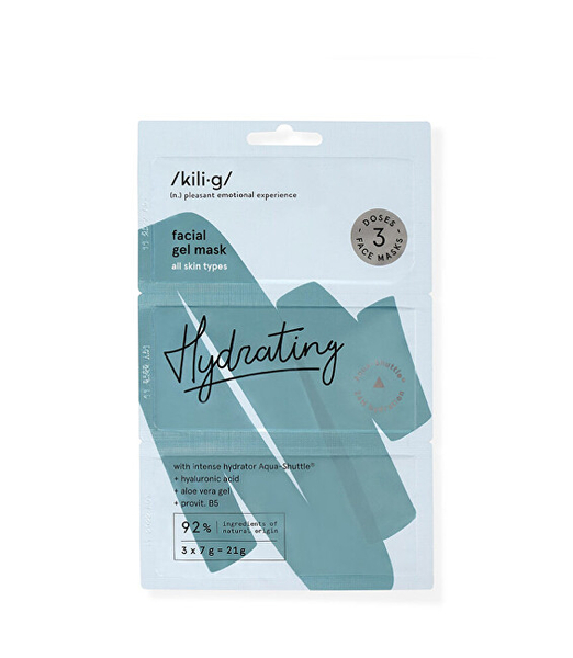 Fotoja e Maskë për fytyrë Kilig Hydrating, 3 x 7 g