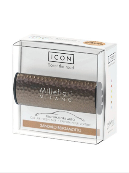 Fotoja e Aromatizues për makinë Millefiori Milano Icon Metal Shades Sandalwood and Bergamot, 47 g kMIL090