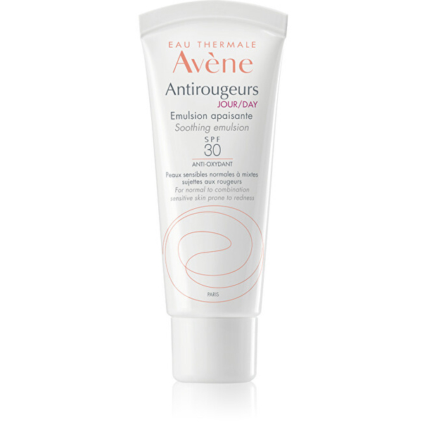 Fotoja e Solucion qetësues për fytyrë Avene Antirougeurs SPF 30, 40 ml