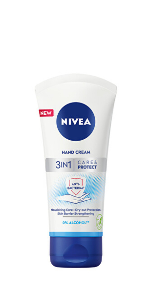 Fotoja e Krem për duar Nivea 3in1 Care & Protect, 75 ml