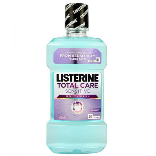 Fotoja e Ujë pastrues Listerine Total Care Sensitive