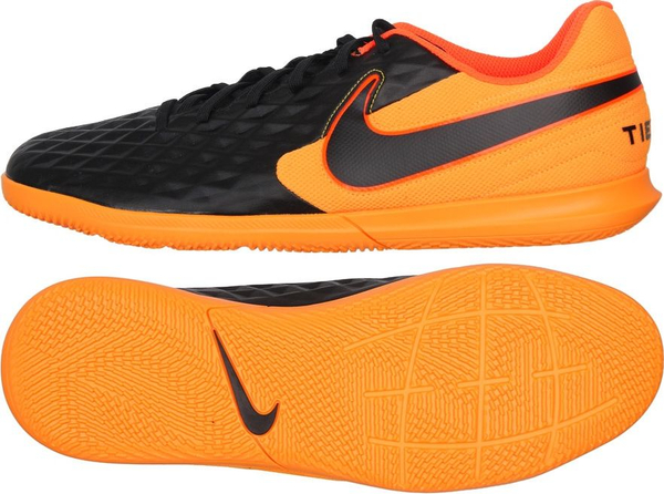 Fotoja e Atlete Nike Tiempo Legend 8 Academy Club IC AT6110 008 AT6110 008, 43, të zeza/portokallta