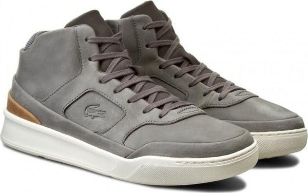 Fotoja e Atlete Lacoste Men's Explorateur Mid 3 (CAM0096248), 40, të hirta