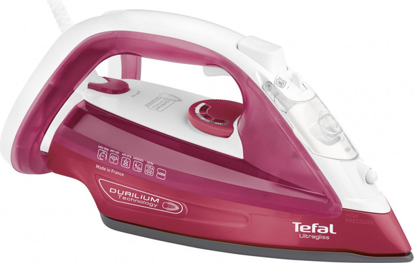 Fotoja e Hekur për hekurosje Tefal Ultragliss FV4920, i kuq