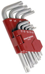 Fotoja e Set çelësash Kraftwerk TX 3605, 9 pjesë