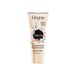 Fotoja e Pudër e lëngshme Lirene Natura Eco 320 bezhë e lehtë, 30ml