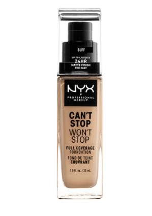 Fotoja e Krem pudër Nyx Can't Stop Won't Stop Matte 24h, 10 Buff, 30 ml