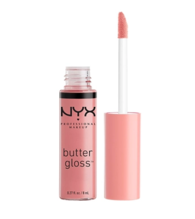 Fotoja e Shkëlqyes për buzë NYX Butter Gloss, Creme Brulee, 8ml