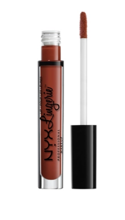 Fotoja e Buzëkuq i lëngshëm mat NYX Lip Lingerie, Exotic, 4ml