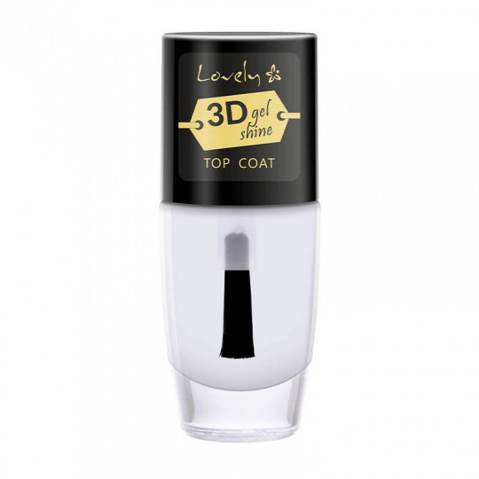 Fotoja e Llak për thonjë Lovely 3D Top Coat, 8 ml