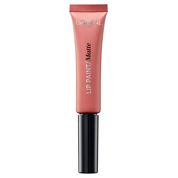 Fotoja e Buzëkuq i lëngshëm L'Oreal Paris Matte 201, Hollywood Beige