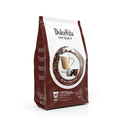 Fotoja e Kapsula kafe Dolce Vita Macchiato Nespresso, 10 copë