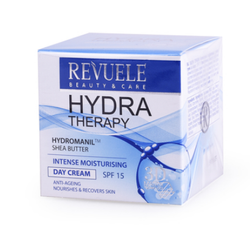 Fotoja e Krem dite hidratues Revuele Hydra Therapy SPF 15, 50 ml