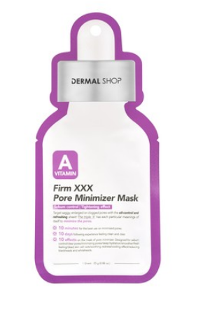 Fotoja e Maskë për fytyrë Dermal Firm XXX Pore Minimizer Vitamin A, 25 g