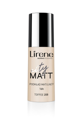 Fotoja e Krem pudër Lirene CITY MATT, Toffee 208, 30 ml