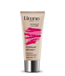 Fotoja e Krem pudër Lirene COMPLETE COVERAGE, Warm Beige 24, 30 ml