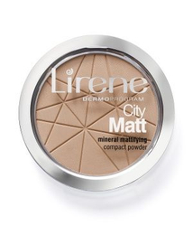 Fotoja e Pudër për fytyrë Lirene City Matt, 03 Beige, 9 g