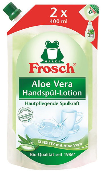 Fotoja e Detergjent për enë Frosch EKO Aloe Vera, 800 ml