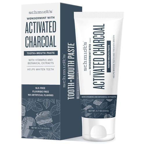 Fotoja e Pastë dhëmbësh Schmidt´s Active Charcoal + Magnesium, 100 ml
