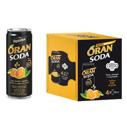 Fotoja e Pije joalkoolike Oran Soda, kanaçe, 0.33L