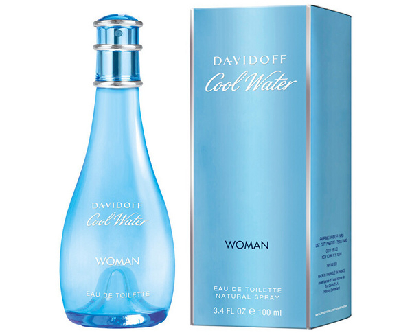 Fotoja e Eau de Toilette Davidoff Cool Water Woman, 200 ml