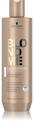 Fotoja e Shampo detox për të gjitha llojet e flokëve biondë Schwarzkopf Professional BLONDME All Blondes, 300 ml