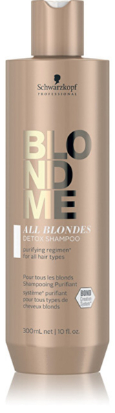 Fotoja e Shampo detox për të gjitha llojet e flokëve biondë Schwarzkopf Professional BLONDME All Blondes, 300 ml