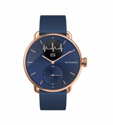 Fotoja e Orë smart Withings Scanwatch 38mm, Rose Gold Blue