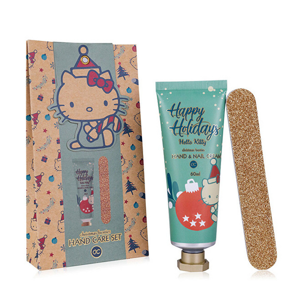 Fotoja e Set për kujdes të duarve Accentra Hello Kitty, krem + limë