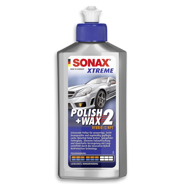 Fotoja e Polirues dhe wax për veturë Sonax Xtreme, 250 ml