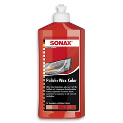 Fotoja e Polirues dhe wax me ngjyrë Sonax Nano Pro, 250 ml, kuqe