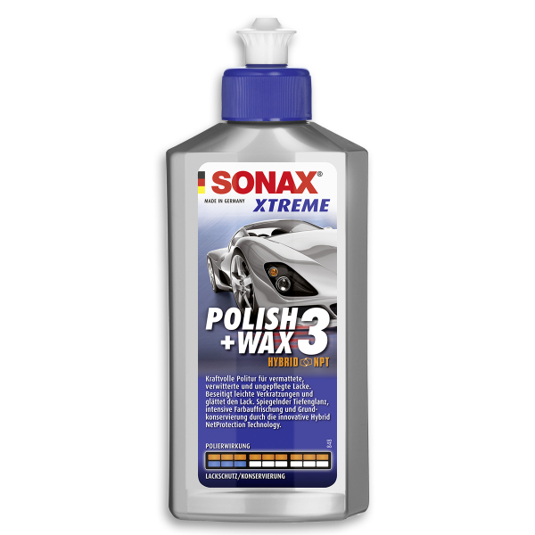 Fotoja e Polirues dhe Wax 3 Sonax Xtreme, 250 ml