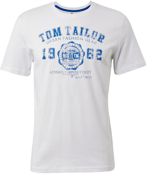 Fotoja e Maicë Tom Tailor Regular Fit, e bardhë, S