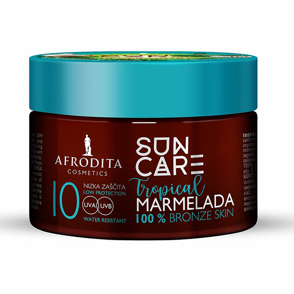 Fotoja e Krem për rrezitje Afrodita Tropical Marmelada, SPF 10, 200 ml