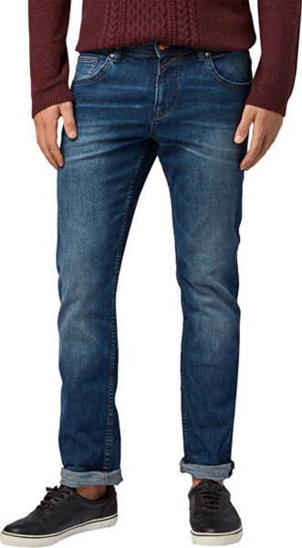 Fotoja e Xhinse Tom Tailor Straight Fit, të kaltra 32-32