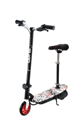 Fotoja e Trotinet elektrik për fëmijë ProScooter, 120W, zezë/ bardhë