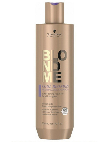 Fotoja e Shampo për flokë Schwarzkopf Professional Blondme Cool Blondes, 300 ml