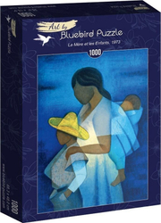 Fotoja e Puzzle Bluebird 1000 Puzzle Louis Toffoli, Nënë me Fëmijë, 1000 copë