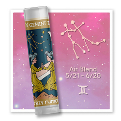 Fotoja e Balsam për buzë Crazy Rumors Zodiac - Gemini, 4.4 ml