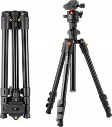 Fotoja e Tripod K&F, kokë magnezi 3D, 8 kg