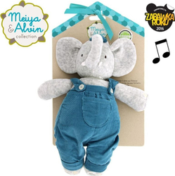 Fotoja e Elefant lodër me kuti muzike Meiya and Alvin