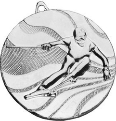 Fotoja e Medalje e argjendtë skijimi Victoria Sport, 5 x 5 cm