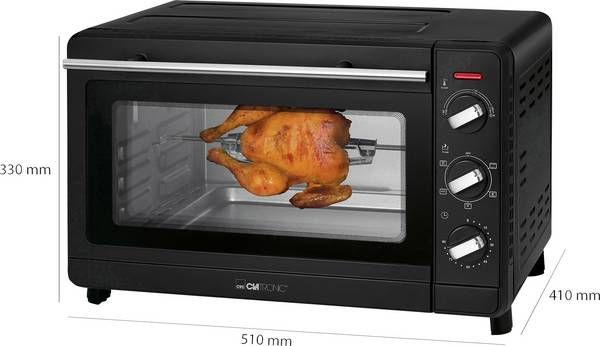 Fotoja e Mikrovalë Clatronic MBG 3728, 30 l , i zi