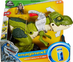 Fotoja e Lodër Mattel Jurassic World Mega Mouth T-Rex(GBN14), e gjelbër