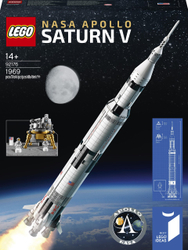 Fotoja e Set lodër LEGO Rocket Nasa's Apollo Saturn V